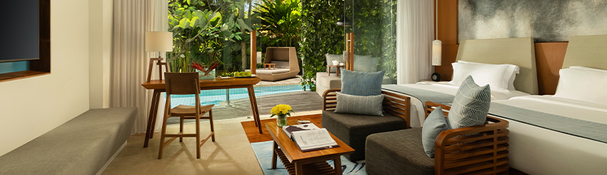 Impressive Lagoon Pool Suite