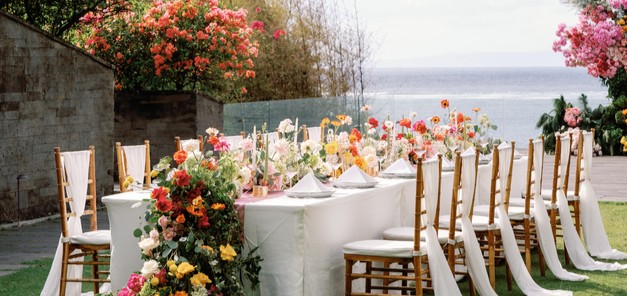Ceremonial Plaza Cocktail Set Up