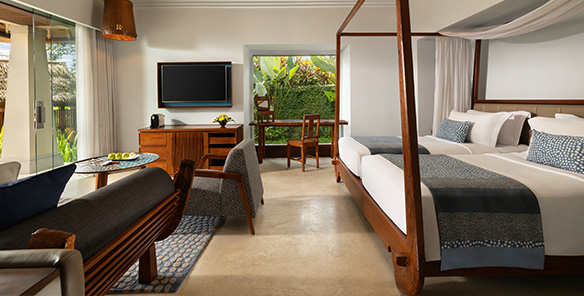 Heavenly Pool Villa - Twin Bedroom