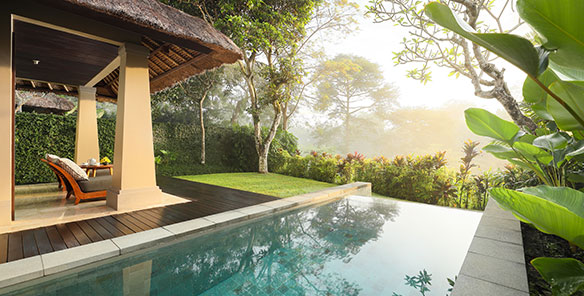 Heavenly Pool Villa - Twin Bedroom