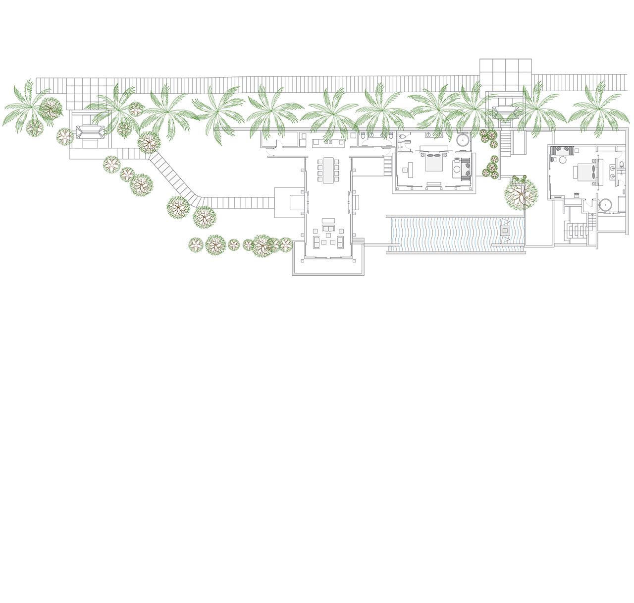 Maya Presidential Villa floor plan