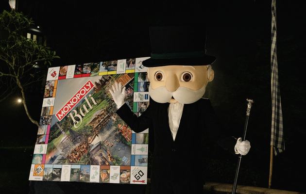 Mr. Monopoly at Maya Ubud