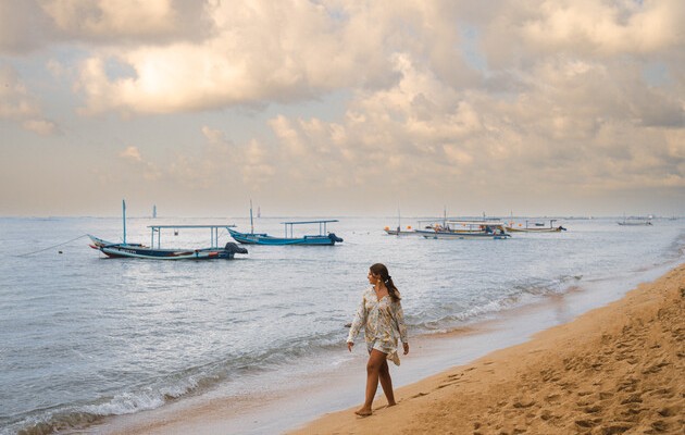Sunrise at Sanur Beach