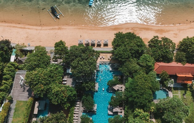 Maya Sanur - Aerial View