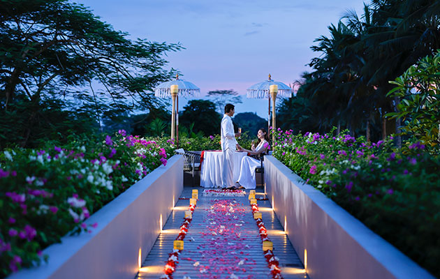Romantic Twilight Dinner