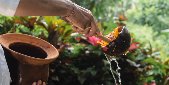 Soul Blessing Ceremony at Maya Ubud
