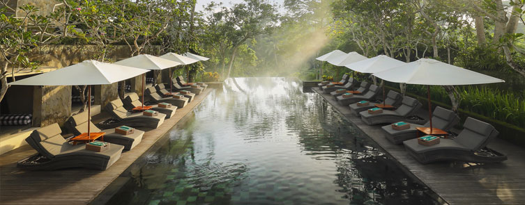 Main Swimming Pool - Infinite Views of the Ubud Valley