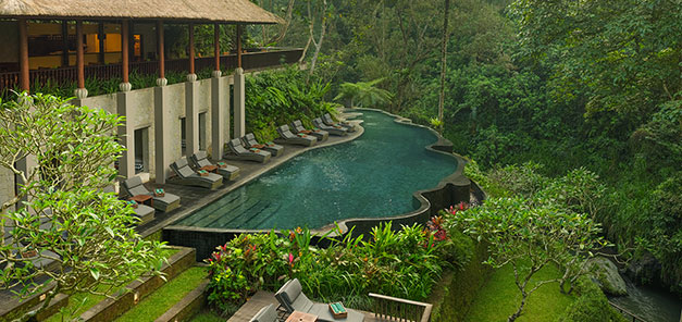 Infinity Riverside Pool - Ubud Breeze