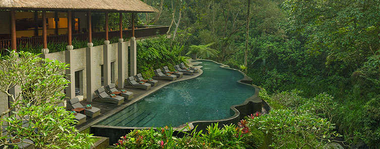 Infinity Riverside Pool - Ubud Breeze