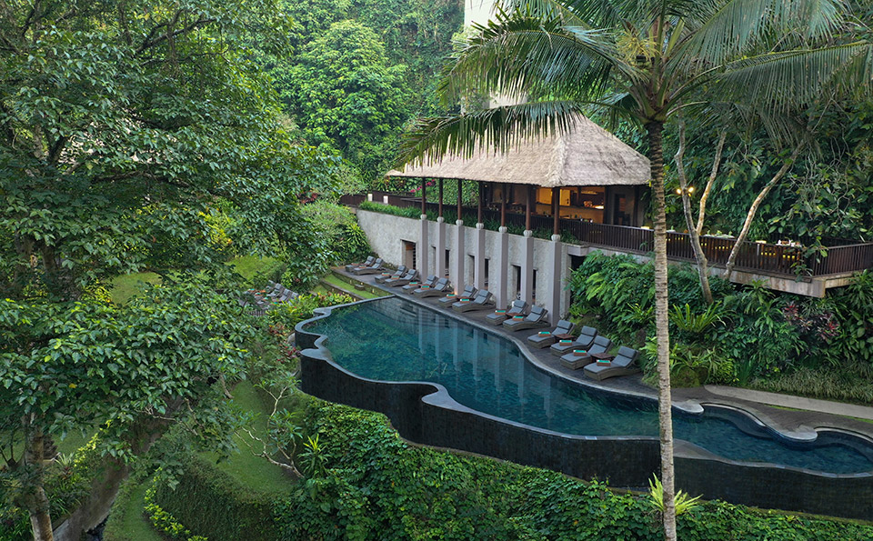 Infinity Riverside Pool | Maya Ubud Resort & Spa