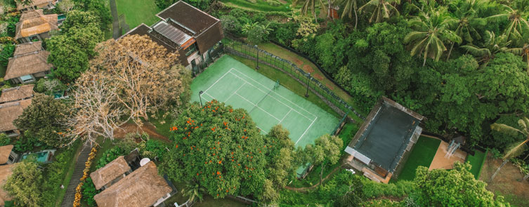 Tennis Court - Aerial