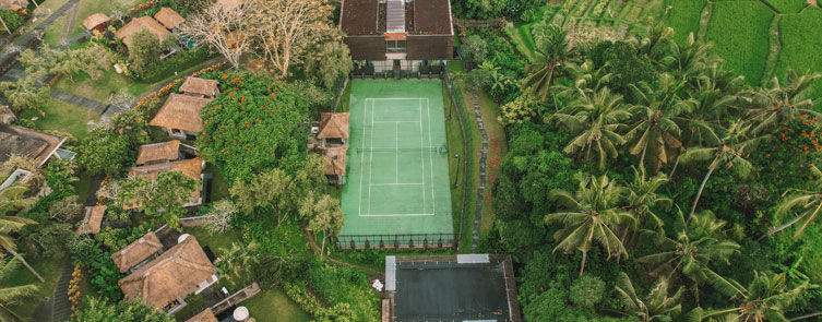 Tennis Court - Aerial