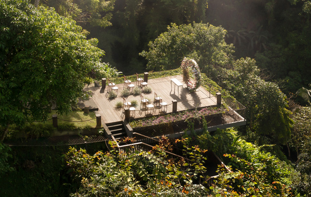 Ceremonial Plaza - Wedding Decoration Aerial