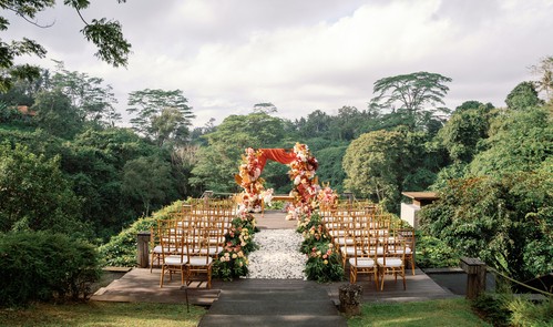 Ceremonial Plaza Intimate Wedding Decoration